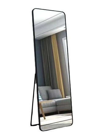Free Standing Mirror With Aluminum Frame
