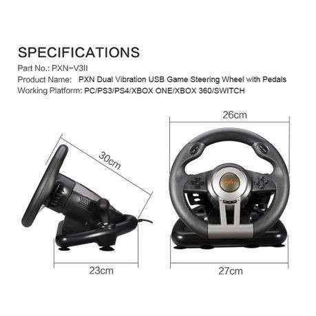 Gaming Steering Wheel PXN V3 PRO