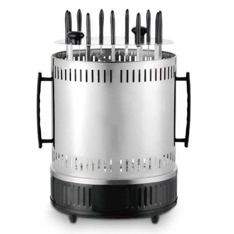 Electric Grills Automatic Rotating Skewer Machine Smokeless BBQ Grill