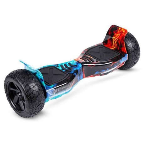 8.5" Off-Road Smart Balance Hoverboard - Fire and Ice