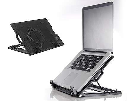 Ergostand - Cools up the laptop and provides the right sitting posture view
