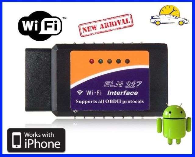 FAULTY ELM 327 WiFi  OBD2 Car CAN Wireless Adapter Tool Scanner ELM327