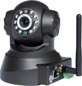 Wireless Security IP Camera with Night vision, Motion detection, WiFi,  Pan/Tilt