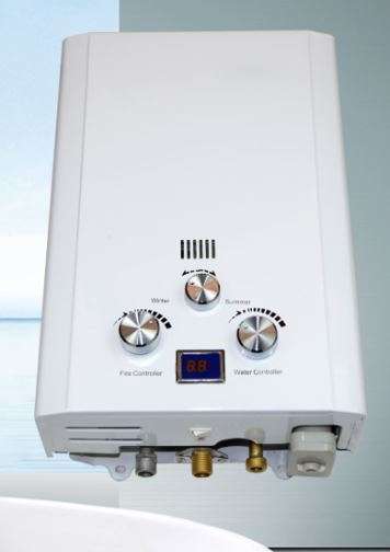 Zooltro 20L Instant Gas water heater w/ LED Display