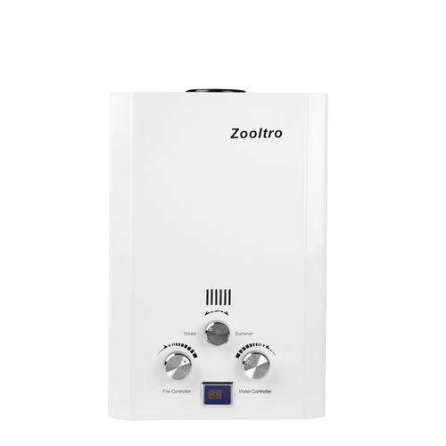 Zooltro Instantaneous Gas water heater 6L w/ LED Display