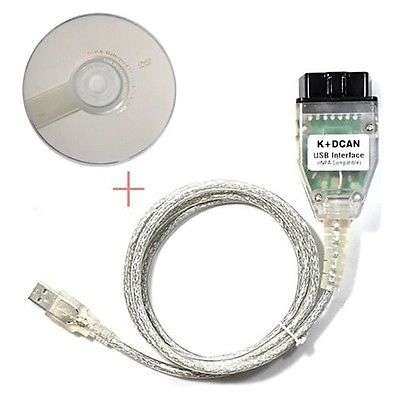 Car Diagnostic Tool Cable For BMW INPA/Ediabas K+DCAN K-CAN USB OBD2 OBDII