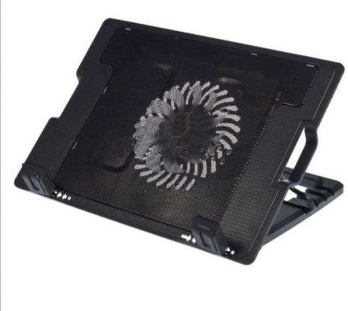 ErgoStand Adjustable Laptop Cooling Pad Stand w/ Fan - Provides the Perfect Sitting Posture View