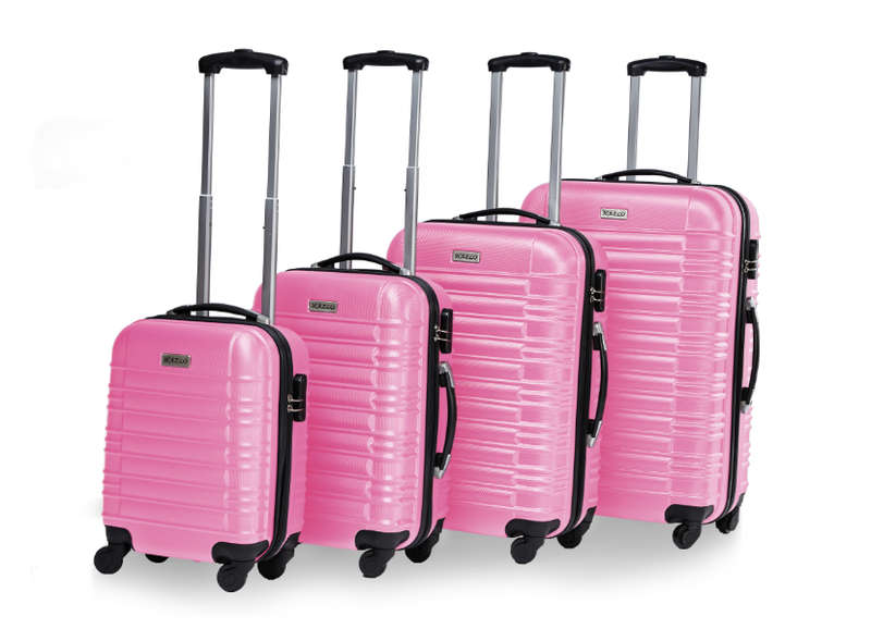 4 Piece ABS Luggage Suitcase Set