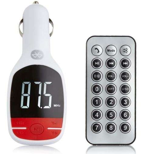 Wireless Bluetooth Car MP3 FM Transmitter  with Remote
