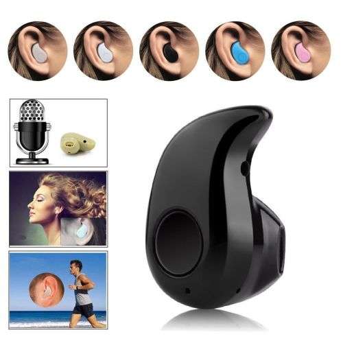Nevenoe Mini Invisible Wireless Bluetooth Stereo Headset Earphone Earpiece Earbuds