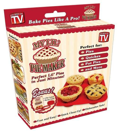 MY LIL' PIE MAKER (Perfect for Pies, Quiches, Pot Pies and more)