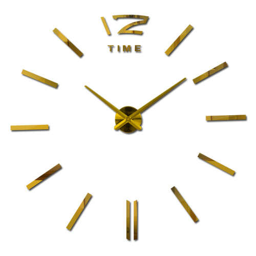 Modern DIY Large 3D Wall Clock