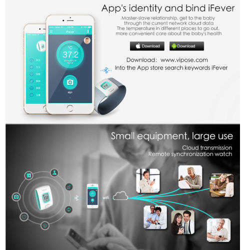 Fii iFever Smart Bluetooth Baby Thermometer