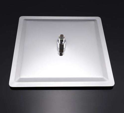 Nevenoe Superslim Stainless Steel Rainfall Shower Head (Square) 30cm / 12 Inch