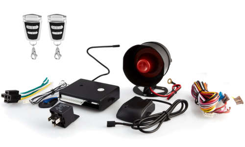 Universal Car Alarm Security System w/ 2 Remotes