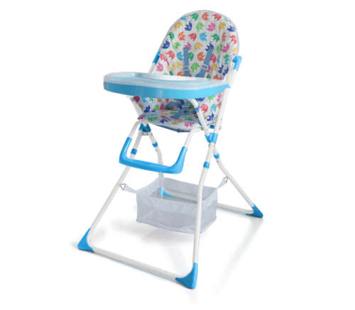 Feeding Baby High Chair (Three Position Adjustable Footrest) Blue, Green and Orange Available