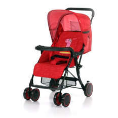 Baby Stroller Pram with Multi-position Reclining Backrest - Pink