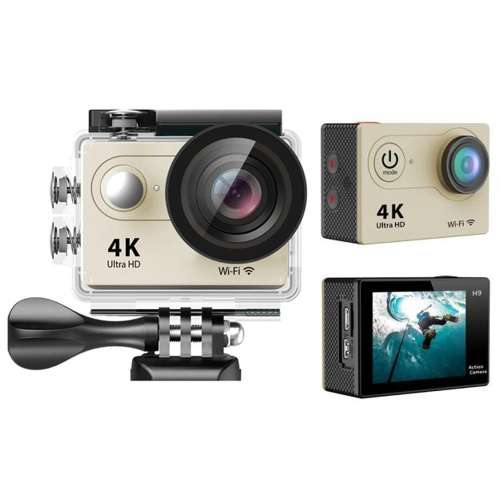 Nevenoe WiFi 4K Ultra HD Waterproof Sports Action Camera Camcorder