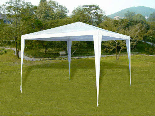 3m Gazebo Folding Tent - White