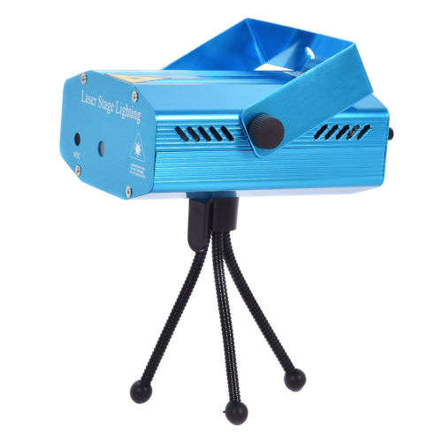Mini Holographic Laser Start Projector Stage Lighting Light w/ Motion and Auto Mode