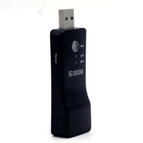 Nevenoe 300M WIFI Repeater Range Extender TV USB Network Adapter Receiver