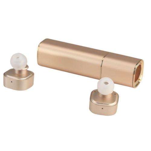 True Wireless Bluetooth Sports Stereo Earbuds Mini In-Ear Headsets w/ Mic (Pair of 2)