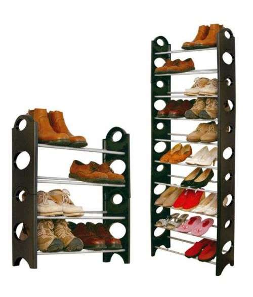 10 Layer Stackable Shoe Storage Rack Organizer [Second hand