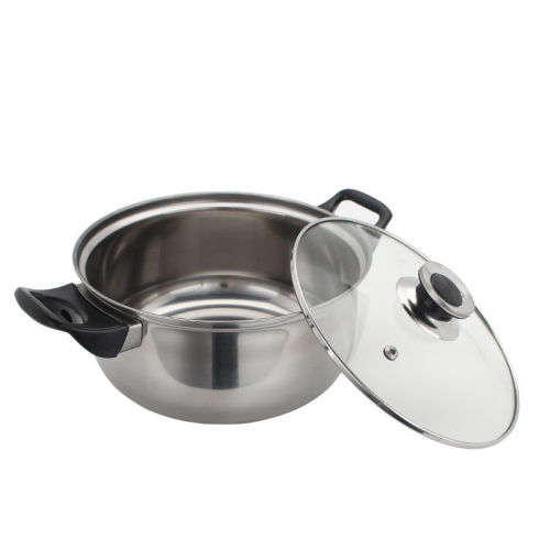 12 Piece Stainless Steel Cookware Pot set