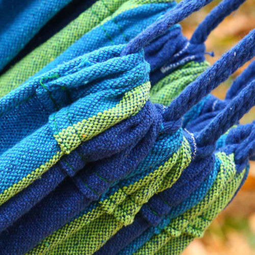 Comfortable Cotton Folding Hanging Hammock