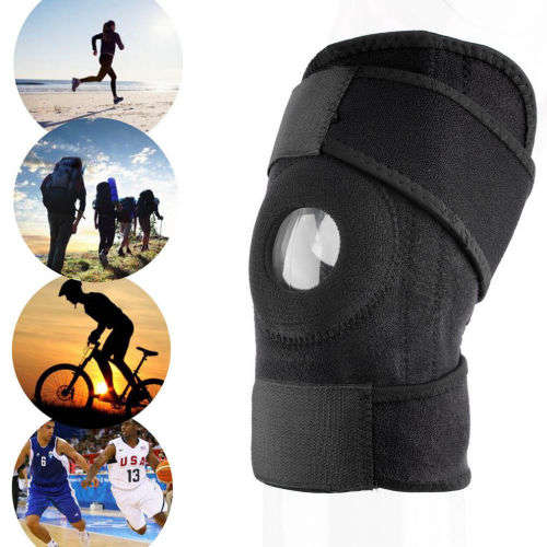 Crossfit Elastic Knee Patella Brace Support Pad (Pair of 2) [Second Hand]