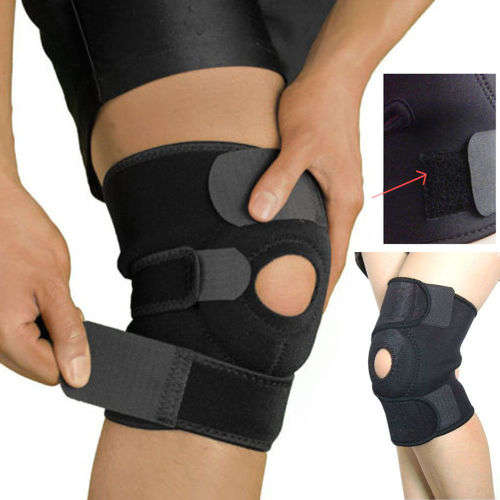 Crossfit Elastic Knee Patella Brace Support Pad (Pair of 2) [Second Hand]