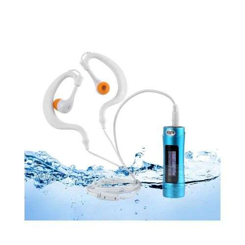 8GB Waterproof Underwater Sports MP3 Player with LCD Display and FM (IPX8)