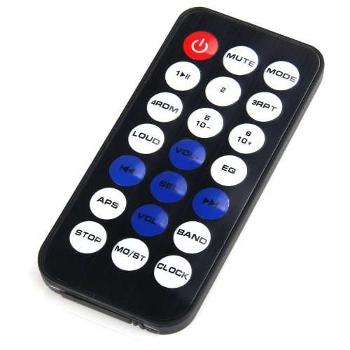 Bluetooth Car FM Radio with MP3, USB, SD Card Slot and Remote Control [ DE SECOND HAND ]