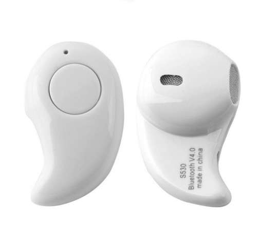 Mini Invisible Wireless Bluetooth Stereo Earpiece Earbud Earphone