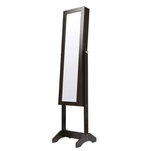 Jewellery Storage Cabinet with Full Length Mirror - White (Please Read)