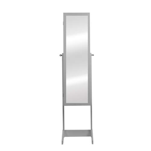 Jewellery Storage Cabinet with Full Length Mirror - White (Please Read)