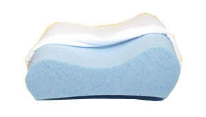 Contour Gel Infused Memory Foam Pillow with Breathable Bamboo Cover  [Second Hand]