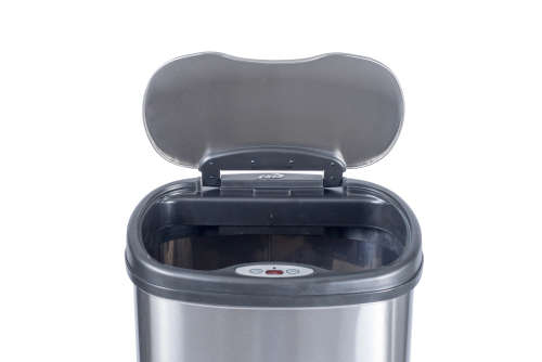 50L Automatic Motion Sensor Touchless Stainless Steel Kitchen Dustbin