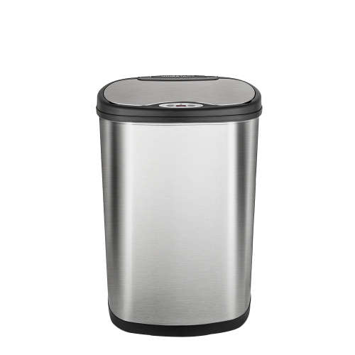 50L Automatic Motion Sensor Touchless Stainless Steel Kitchen Dustbin