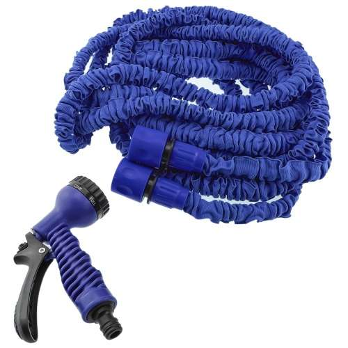 Nevenoe 30 Meter Garden Expandable Hose Pipe with Nozzle - 30m