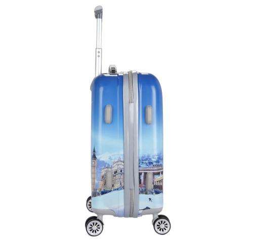 2 Piece ABS+PC Hard Luggage Trolley Bag Set (Small & Medium) USA Design [Second Hand]