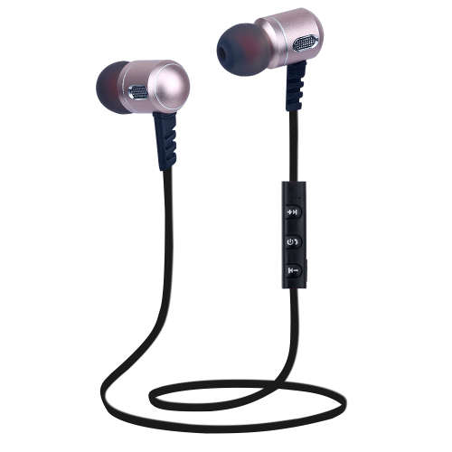 Nevenoe Bluetooth Sports Wireless Stereo Earphone Headphone with Microphone