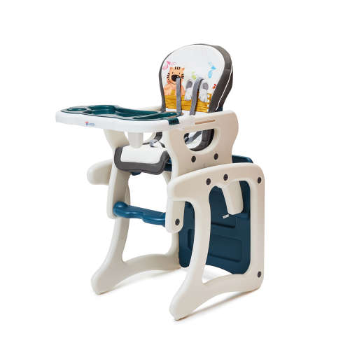 Multi-function Baby High Chair and Table (adjusTable) 6 Months to 36 Months Second hand - Blue