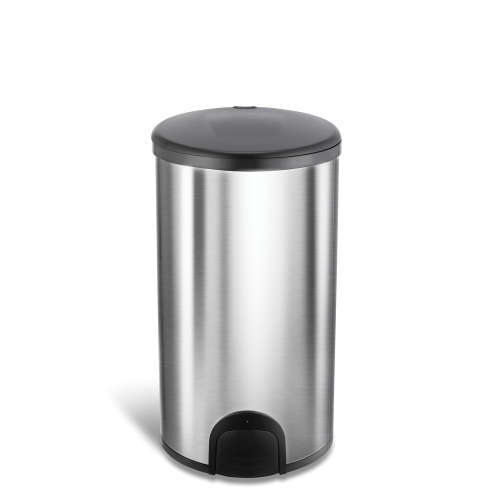 Automatic Toe Tap Sensor Stainless Steel Dustbin - 45L - [Defective]