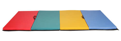 Hazlo 4 Section Portable Gymnastics Yoga Exercise Mat