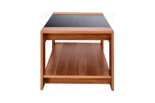 Wooden Coffee Table (Light Walnut)