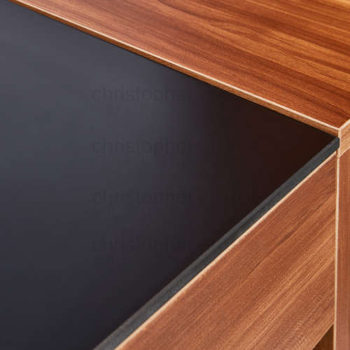 Wooden Coffee Table (Light Walnut)