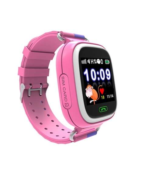 Nevenoe Touch Screen Kids GPS Tracker Smart Watch (Real time Child Monitoring and Tracking)
