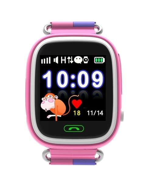 Nevenoe Touch Screen Kids GPS Tracker Smart Watch (Real time Child Monitoring and Tracking)