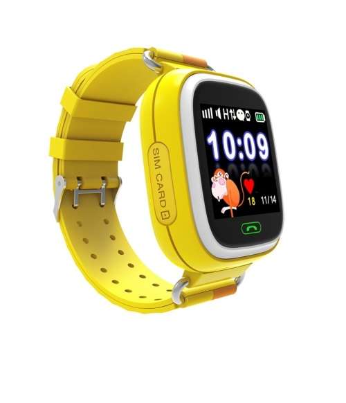 Nevenoe Touch Screen Kids GPS Tracker Smart Watch (Real time Child Monitoring and Tracking)